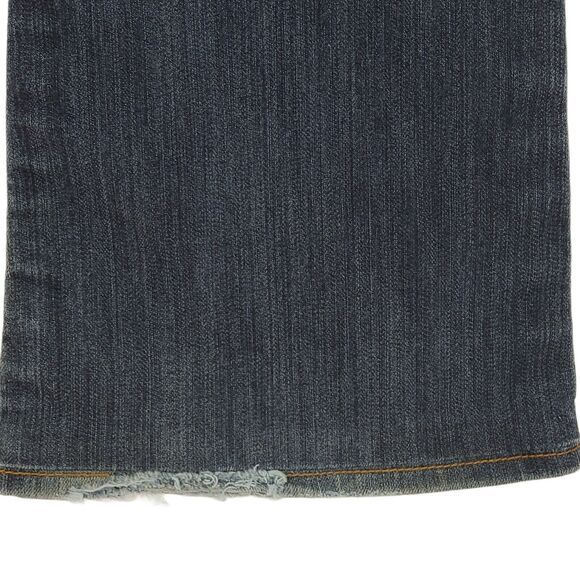 iT Jeans Womens Size 27 Diva Flared Low Rise Dark Wash Stretch 26x32 - Picture 6 of 12